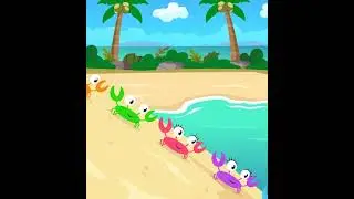 Counting to Five with the Crabs is a vibe! | BoomKanoo Nursery Rhyme songs
