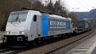 Züge in der Sächsischen Schweiz // Kurort Rathen // 04.12.2020