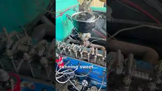 Sweet sound of the stovebolt straight 6 #chevy #pickup #chevylife