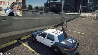 XQC Discovers RPception (Skyrim NPC in GTA RP)