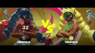 🏆☕ ARMS. Party Match. Twintelle vs Twintelle decide who is real Femme Fatales.  ☕🏆