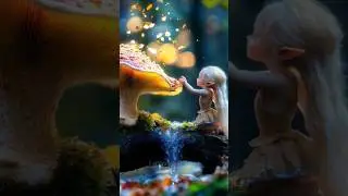 🌟 Fantasy World #fantasy #fantasyforest #mushroom #doll