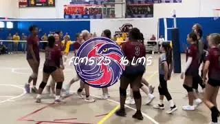 Lincoln Middle School @ Fort Clarke Middle School Girls Volleyball Match