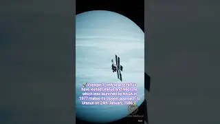 🚀&hearts;️Voyager 2| Closest approach to Uranus| NASA|Space Probe 24th January 1986 #uranus #voyager2 #nasa