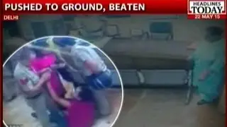 Caught On Camera: Delhi Cops Beat Lawyer At Station