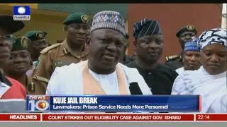Kuje Jail Break: House Of Reps Members Visit Facility