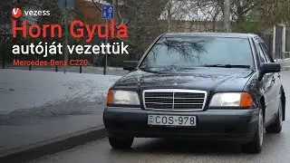 Horn Gyula privát Mercedesét vezettük! - Mercedes-Benz C220