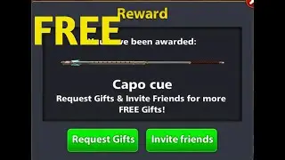 Free CAPO CUE in 8 Ball Pool | Alex Saify |