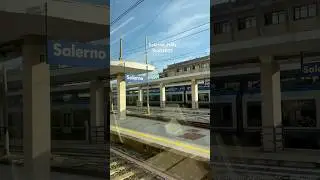 Arriving Salerno, Italy #travel #salerno #relaxing #train