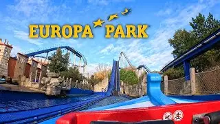 Poseidon Water Coaster On Ride POV 4K - Europa Park