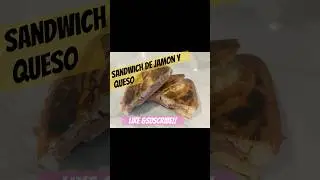 S&aacute;ndwich con Jam&oacute;n y Queso 🥪&hellip;., #cooking Ham and Cheese Sandwich 🥪