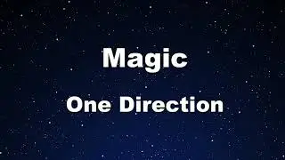 Karaoke♬ Magic - One Direction 【No Guide Melody】 Instrumental, Lyric