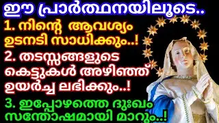 ഈ ഒരൊറ്റ പ്രാർത്ഥന നിന്റെ ജീവിതം ആകെ മാറ്റിമറിക്കും | Jesus miracle prayer | Kreupasanam live today