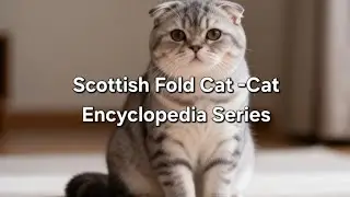 Scottish Fold Cat-Cat Encyclopedia Series