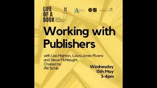 Life of a Book Author Development Programme: Working with Publishers