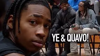 KANYE AND QUAVO SHOW UP FOR DONDA ACADEMY!