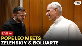 Pope Leo XIV LIVE: Pope Leo Meets Zelenskyy and Boluarte at Vatican | Zelenskyy | Pope Leo XIV