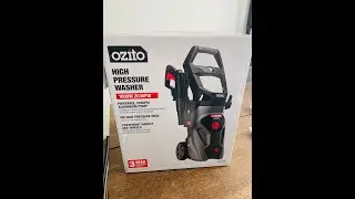 Unboxing Ozito Power Washer from Bunnings worth $88.99 with 2030 PSI and 1800 W.