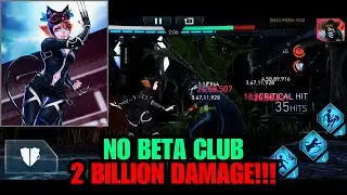 BNCW Does 2 Billion Damage!!! 🔥🔥🔥(Raven Required) | Realm Klash | Injustice 2 Mobile