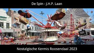 De Spin - J.H.P. Laan (Offride) Nostalgische Kermis Roosendaal 2023