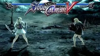 Pyrrha Vs Pyrrha &Omega; - Soul Calibur V Battle