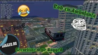 Cum sa dai rob cu Ambulanta cu Fly Mode (Sistem anti-cheat 0) | Blue Bugged (Episod SA:MP #120)