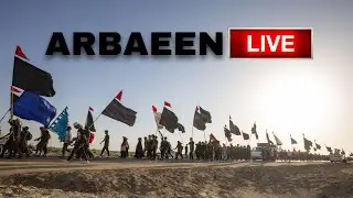 LIVE 🛑 - THE ARBAEEN WALK FROM POLE 1114 - ARBAEEN 2022