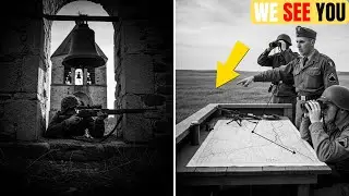 German Snipers Felt Untouchable Until U.S. Spotter Teams Pinpointed Their Hiding Places