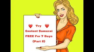 Try Vidnami (previously Content Samurai) Free For 7 Days Part 2 ❤️