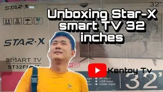 Star-X smart TV 32 inches unboxing