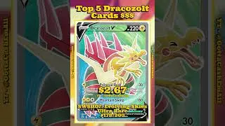 Top 5 Rarest Dracozolt Pok&eacute;mon Cards ⚡🐉 #pokemon #pokemoncards #pokemontcg #pok&eacute;mon #top5 #tcg