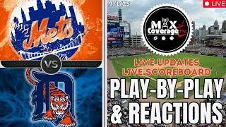 🔴LIVE New York Mets vs Detroit Tigers - Play-By-Play & Reactions (9/1/25)