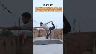 Day 77 Bramcharyjourney X morning routine yoga 🧘 Deciplin focuse #brahmacharyajourney #shorts#short
