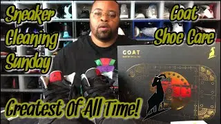 #goatshoecare #goat      Sneaker Cleaning Sunday w/ GOAT SHOE CARE OFFICIAL
