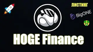 HOGE Finance - мощный проект! Листинг на BigONE 🚀