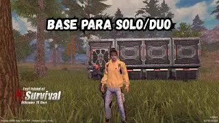 O MELHOR MODELO DE BASE PARA SOLO/DUO NO LAST ISLAND OF SURVIVAL