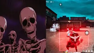 NEW SETTING COUSTOM HUD WIT NEW STYLE 🔥😁SKELETON ON GAME 🥵/#freefire #subhskeleton #gaming