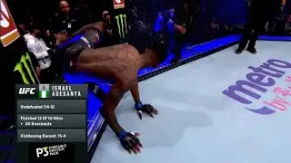 Izzy and Cannonier share a moment at UFC 230