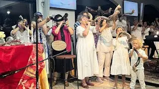 Feast of Trumpets in Jerusalem 2025. 100 shofar blasts.