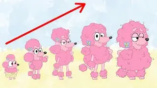 BLUEY Coco GROWING UP EVOLUTION | Bluey