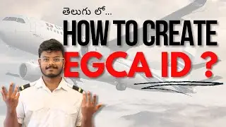 How to register on EGCA? || For class 1&2 medicals || తెలుగు లో🛩️🩺
