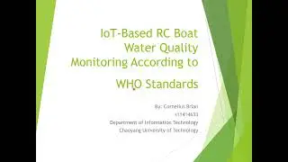 IoT RC Boat Water Quality Presentation