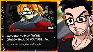 O *FÃ* DE DRAGON BALL QUE PASSOU DOS LIMETES!!😯😳