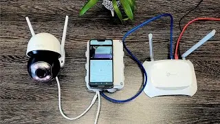 Installation of a wireless ip surveillance camera outside \ Useful tips