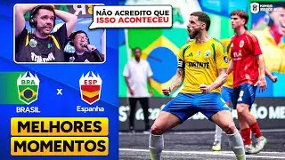 ESTREIA DO BRASIL! BRASIL X ESPANHA - MELHORES MOMENTOS KINGS WORLD CUP NATIONS!