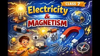 Electricity and Magnetism explanation class 7th.