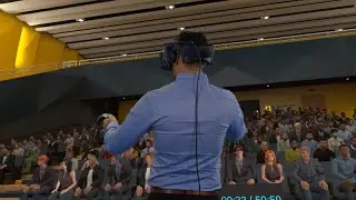 Public Speaking VR Simulator with Data collection and visualization by ARworks
