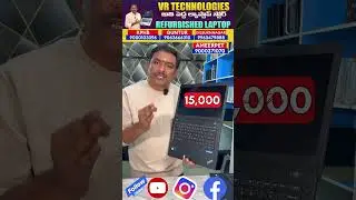 💻Hyderabad lo Biggest Used & Refurbished Laptop Store -VR Technologies #laptopssales #computersales
