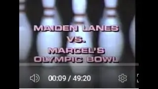 Maiden Lanes vs Olympic Bowl