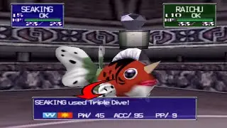Pok&eacute;mon Stadium Custom Move Triple Dive Romhack/Mod